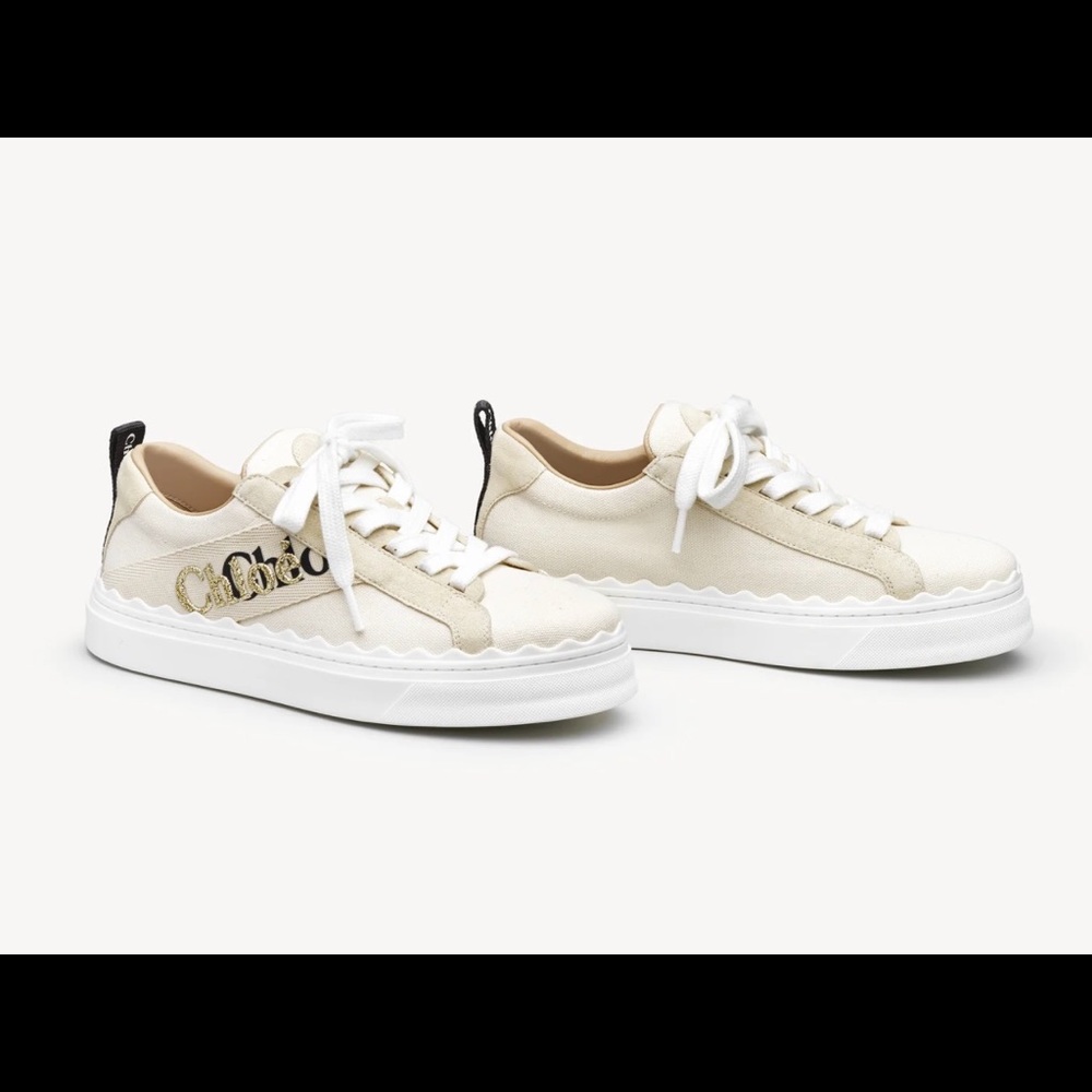 Chloe Lauren Sneaker in Embroidered Canvas